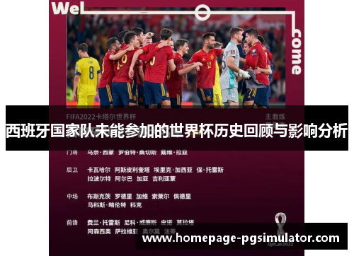 西班牙国家队未能参加的世界杯历史回顾与影响分析